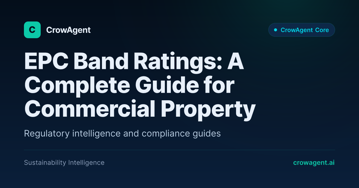 EPC Bands for Commercial Property