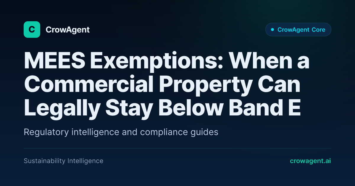 MEES Exemptions Guide